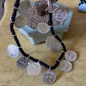 Vintage prison coin necklace